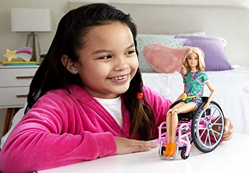Barbie Fashionistas Doll #165 with Wheelchair and Ramp,