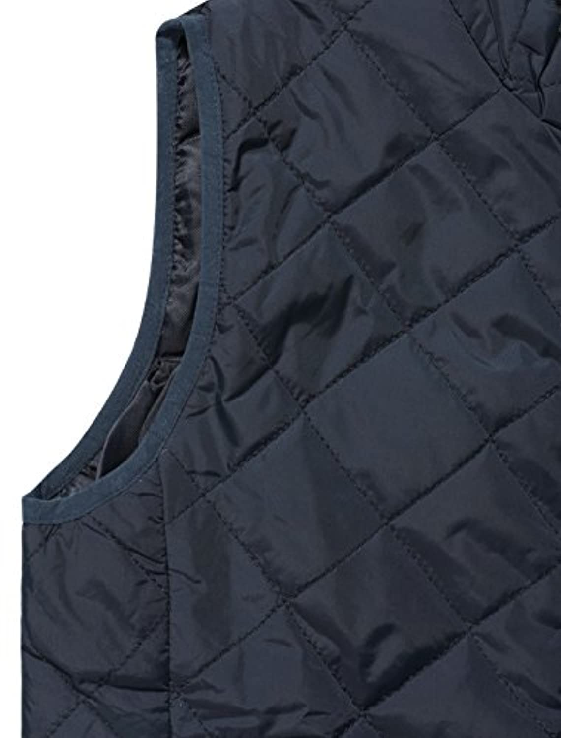 Allegra K Women's Stand Collar Lightweight Gilet Quilted Zip Vest