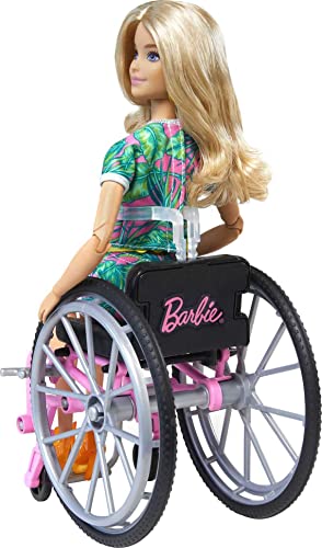 Barbie Fashionistas Doll #165 with Wheelchair and Ramp,