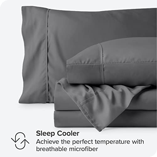 Bare Home Full Sheet Set - 1800 Ultra-Soft Microfiber Full Bed Sheets