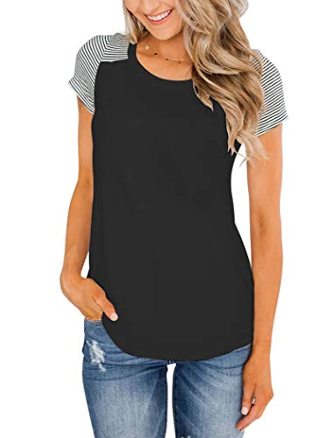 Bingerlily Women's Summer Short Sleeve T Shirts