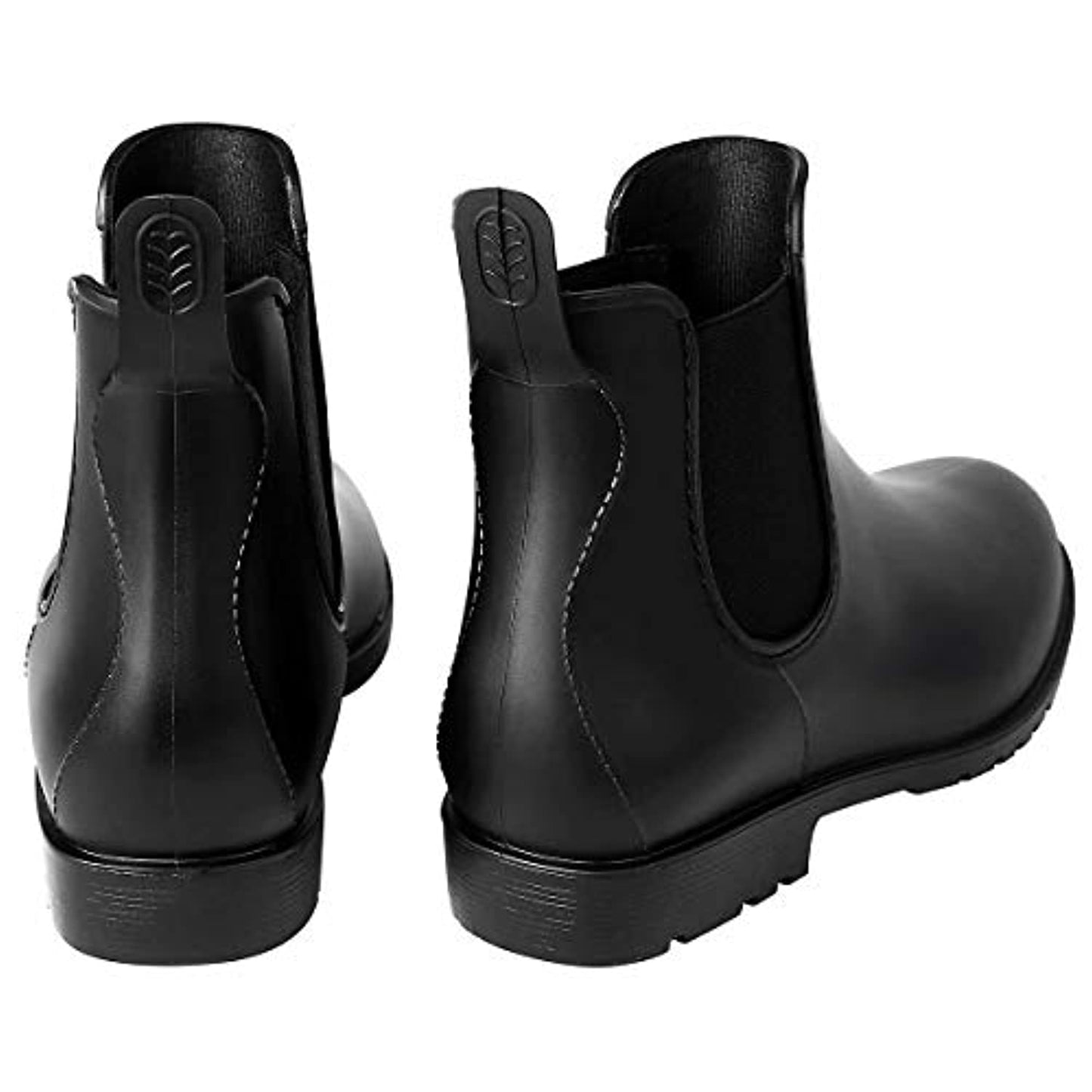 Yvmurain Women's Short Rain Boots Waterproof Anti Slip