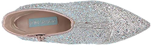 Betsey Johnson Women's Cady Ankle Boot, Rhinestone, 8