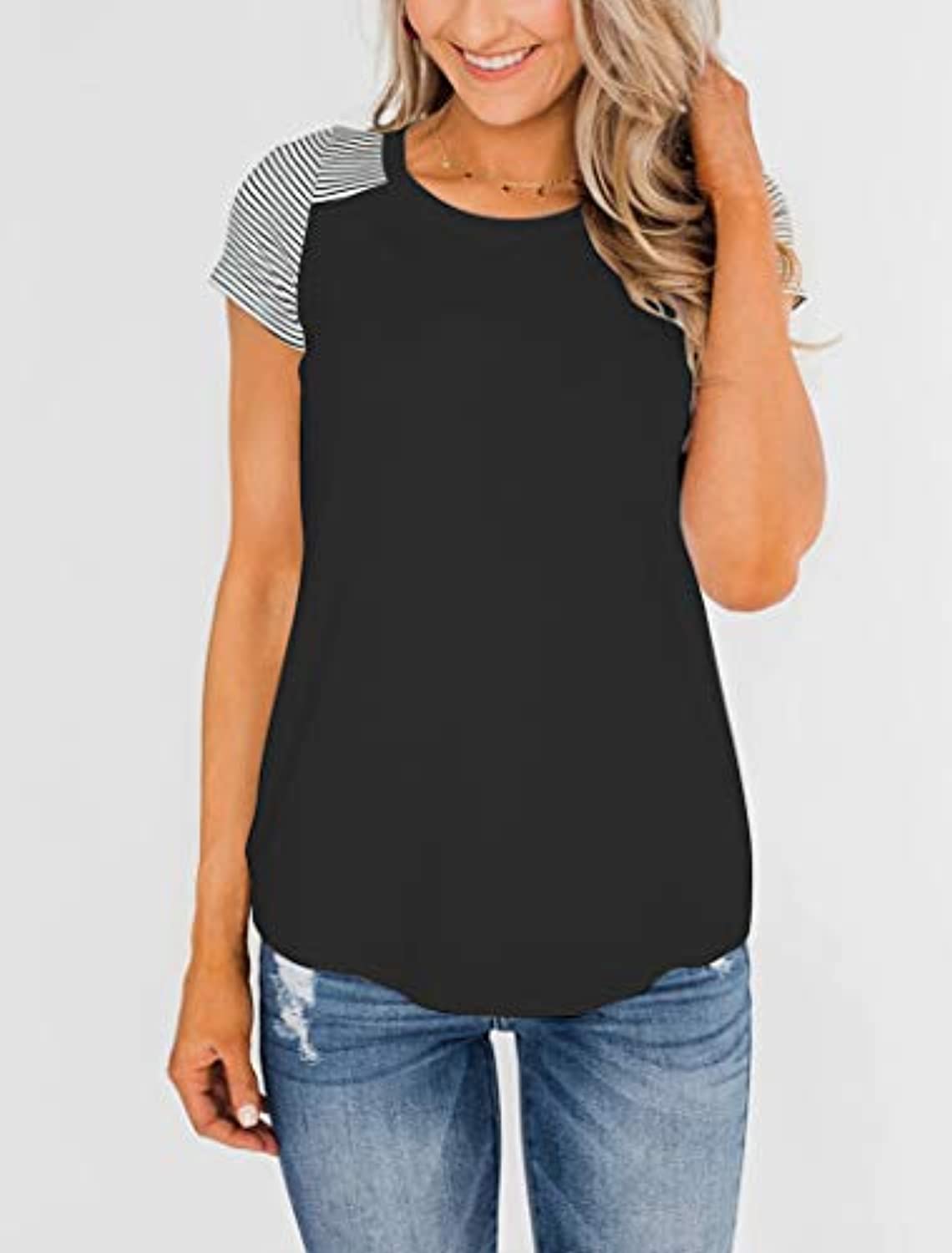 Bingerlily Women's Summer Short Sleeve T Shirts