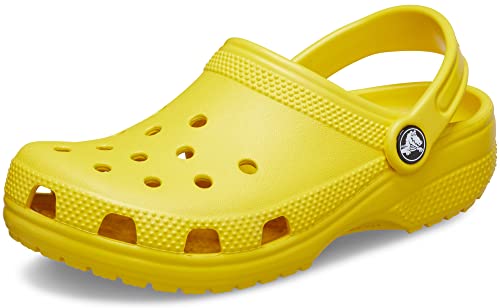 Crocs Unisex-Adult Classic Clogs (Best Sellers), Black, 10 Men/12 Women