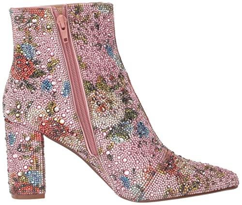 Betsey Johnson Women's Cady Ankle Boot, Rhinestone, 8