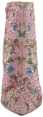 Betsey Johnson Women's Cady Ankle Boot, Rhinestone, 8