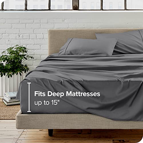 Bare Home Full Sheet Set - 1800 Ultra-Soft Microfiber Full Bed Sheets