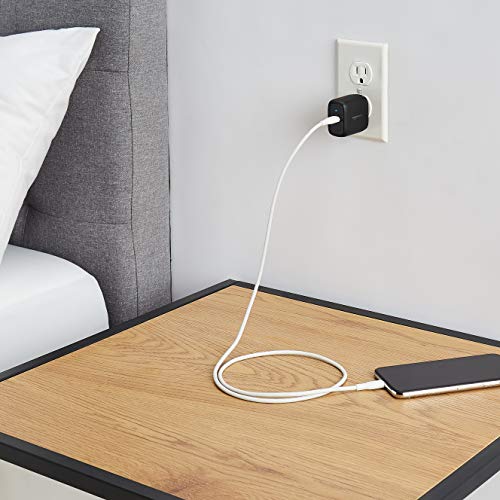 Amazon Basics 30W One-Port GaN USB-C Wall Charger with Power Delivery PD for Tablets