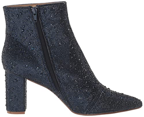 Betsey Johnson Women's Cady Ankle Boot, Rhinestone, 8