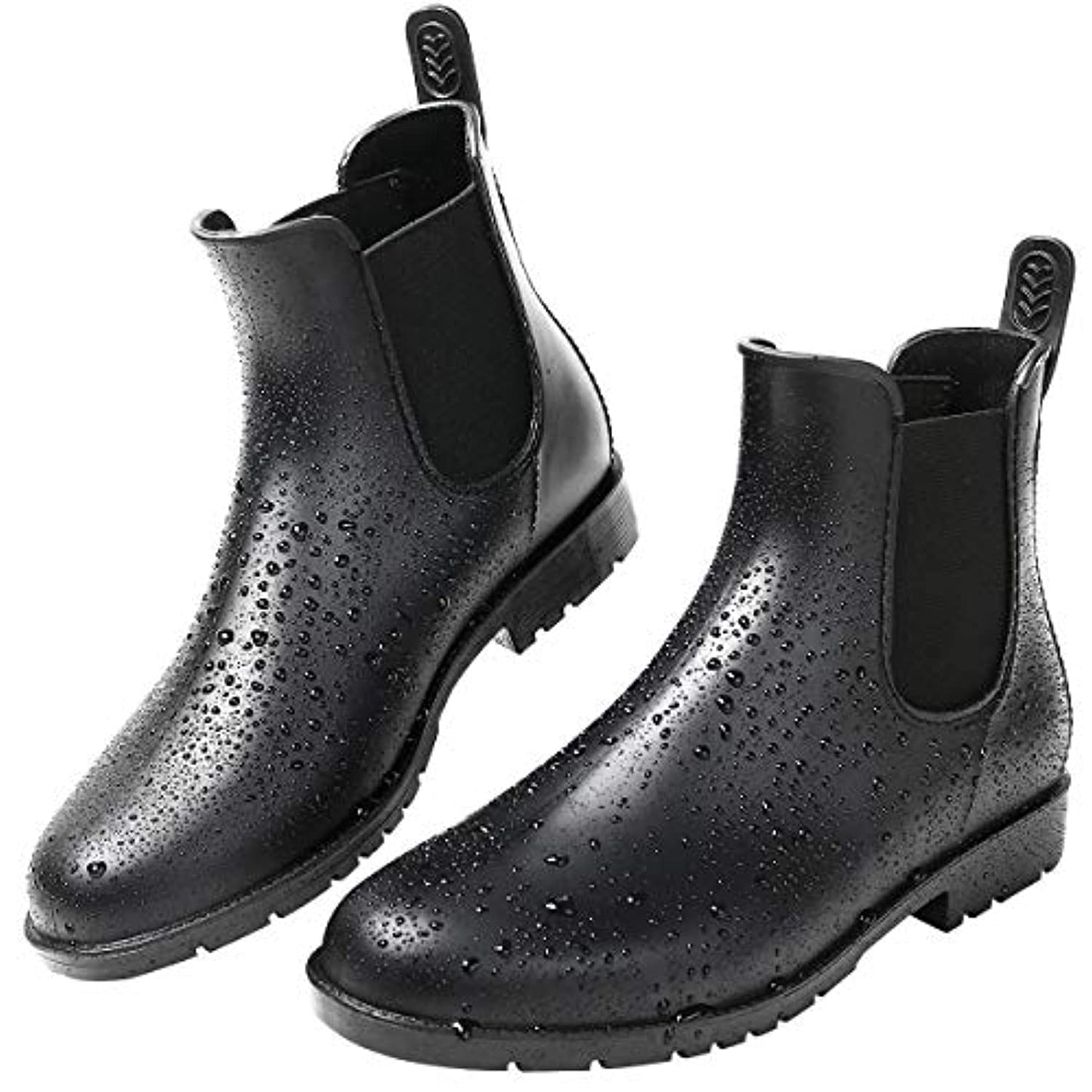 Yvmurain Women's Short Rain Boots Waterproof Anti Slip