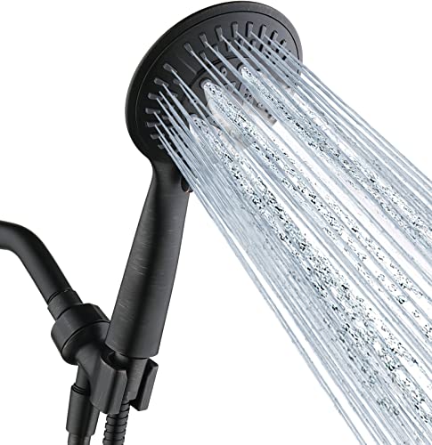 BRIGHT SHOWERS  9 Spray Settings Handheld Shower Head