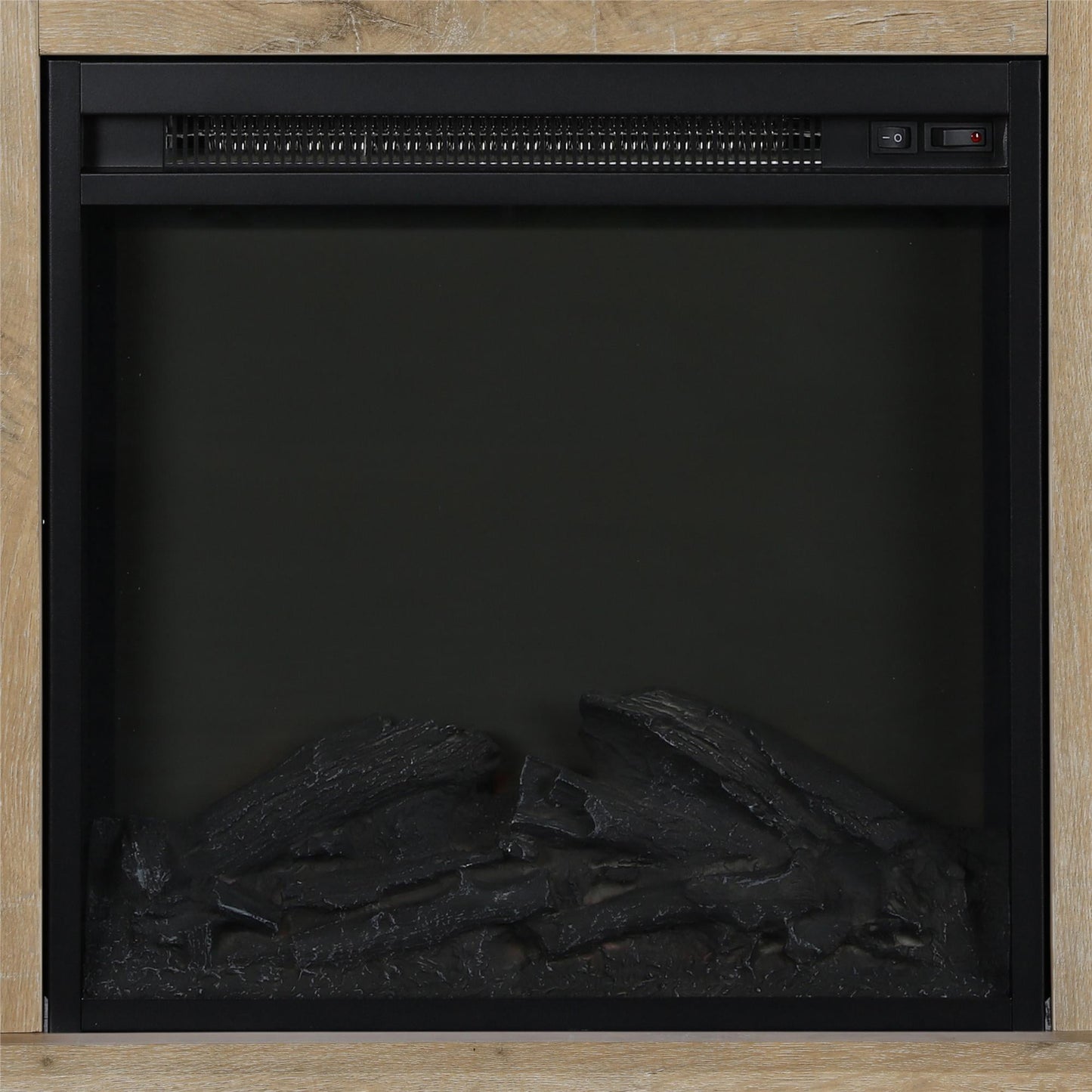 Ameriwood Home Chicago Electric Fireplace TV Console for TVs up to a 55", Natural