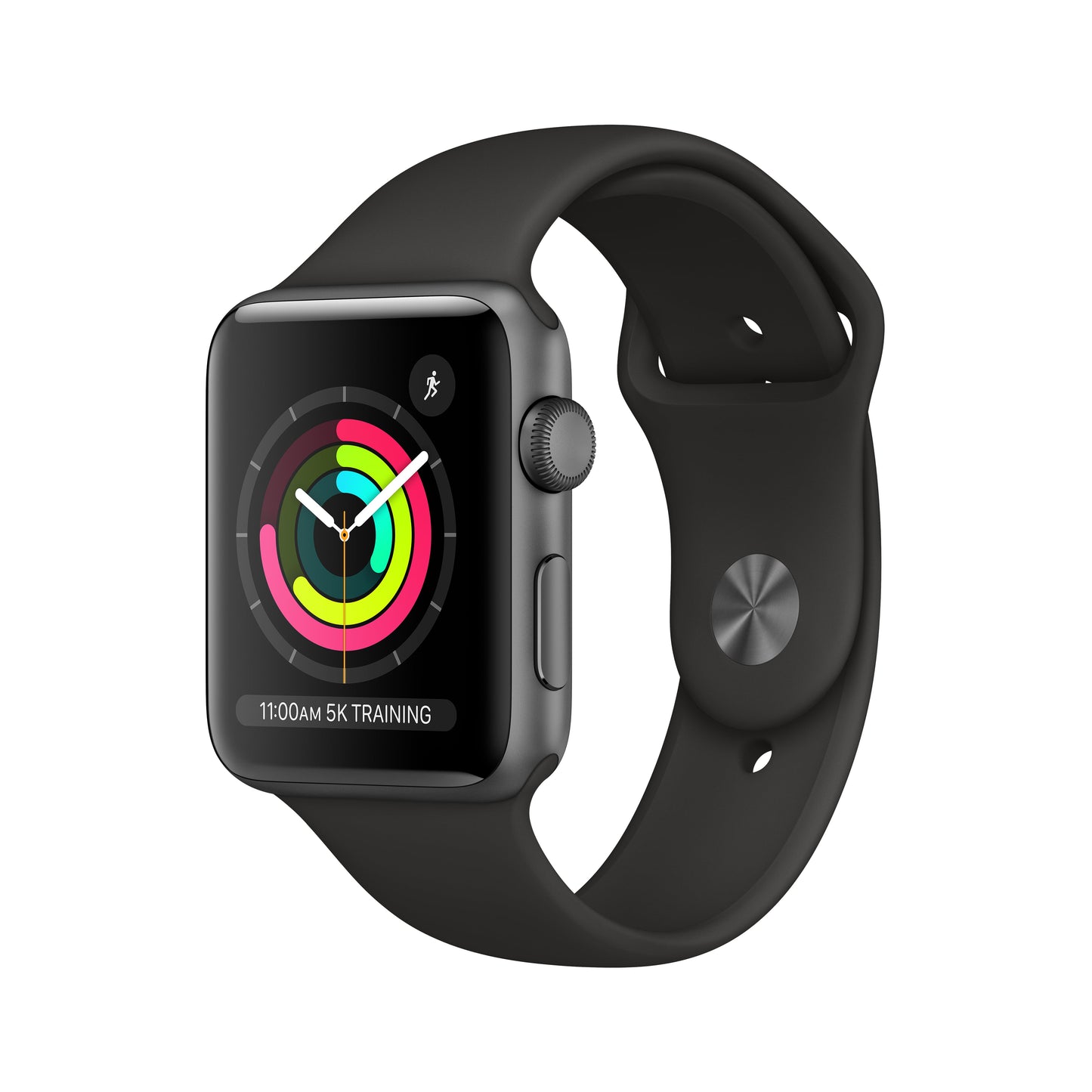 Apple Watch Series 3 GPS Silver - 42mm - White Sport Band