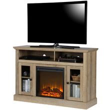 Ameriwood Home Chicago Electric Fireplace TV Console for TVs up to a 55", Natural