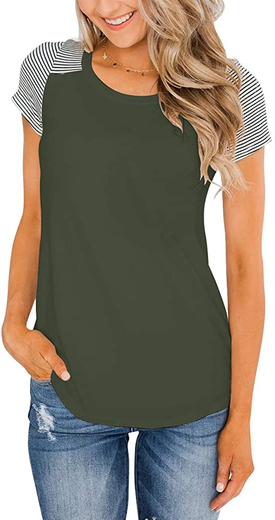 Bingerlily Women's Summer Short Sleeve T Shirts