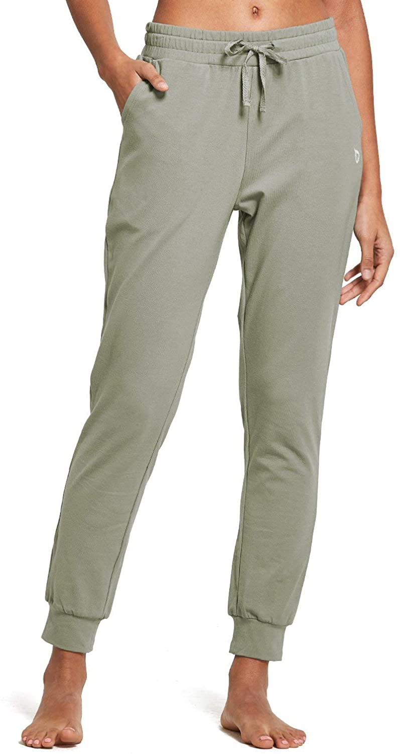 BALEAF Women's Cotton Sweatpants Cozy Joggers Pants