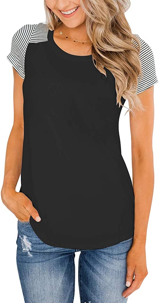 Bingerlily Women's Summer Short Sleeve T Shirts