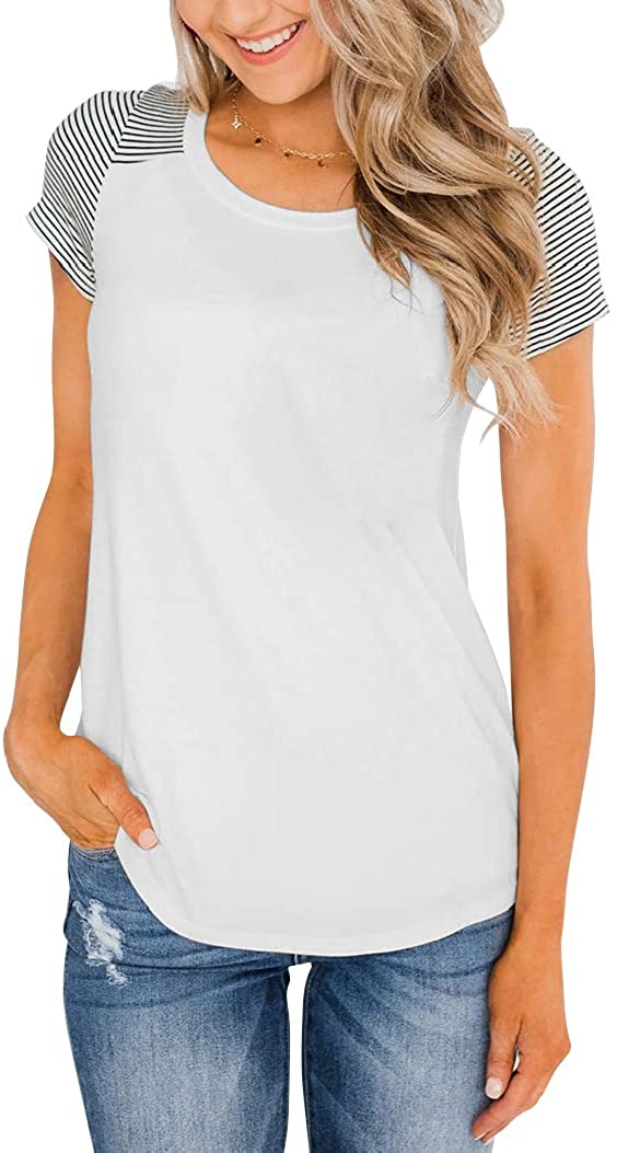 Bingerlily Women's Summer Short Sleeve T Shirts