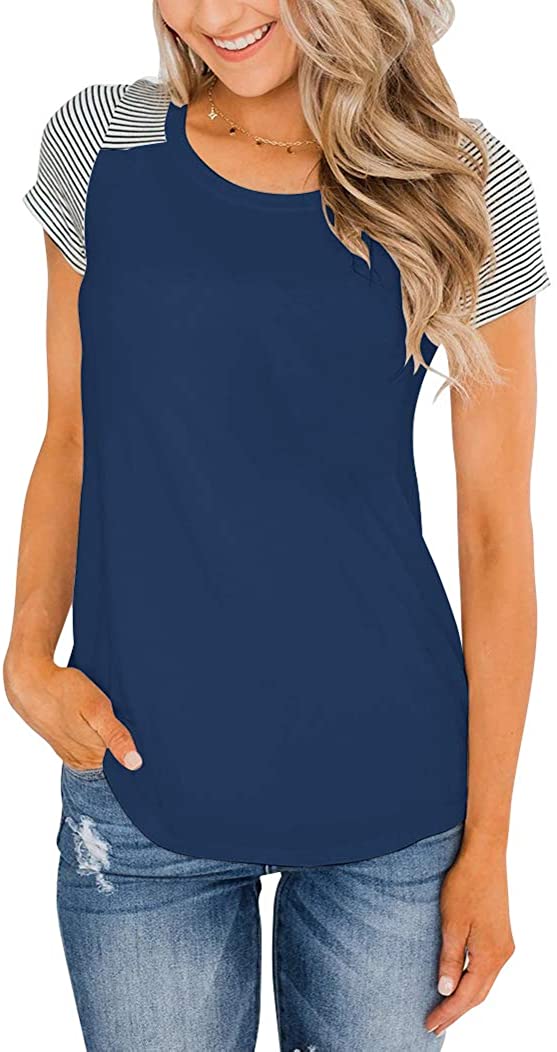 Bingerlily Women's Summer Short Sleeve T Shirts