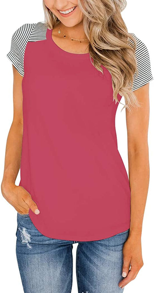 Bingerlily Women's Summer Short Sleeve T Shirts