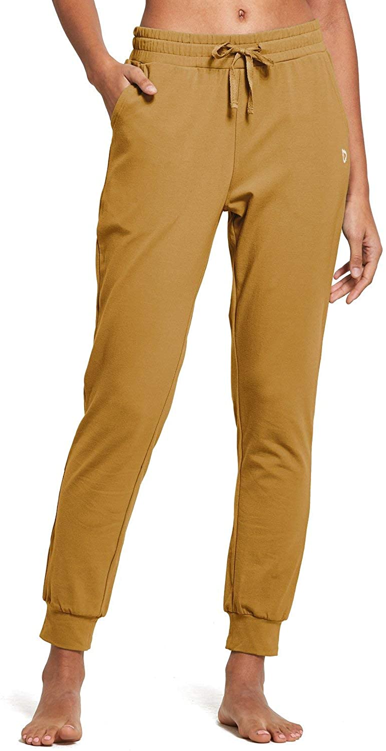 BALEAF Women's Cotton Sweatpants Cozy Joggers Pants