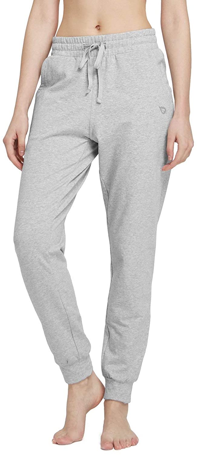 BALEAF Women's Cotton Sweatpants Cozy Joggers Pants