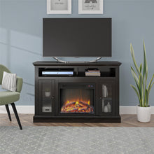 Ameriwood Home Chicago Electric Fireplace TV Console for TVs up to a 55", Natural