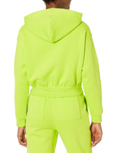 Amazon Essentials Women's Crop Hoodie Sweatshirt (Available in Plus Size), Purple Blue, Medium