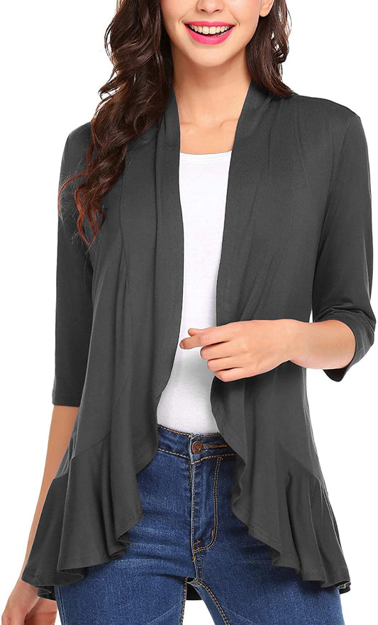 Zeagoo Women's Open Front Cardigan