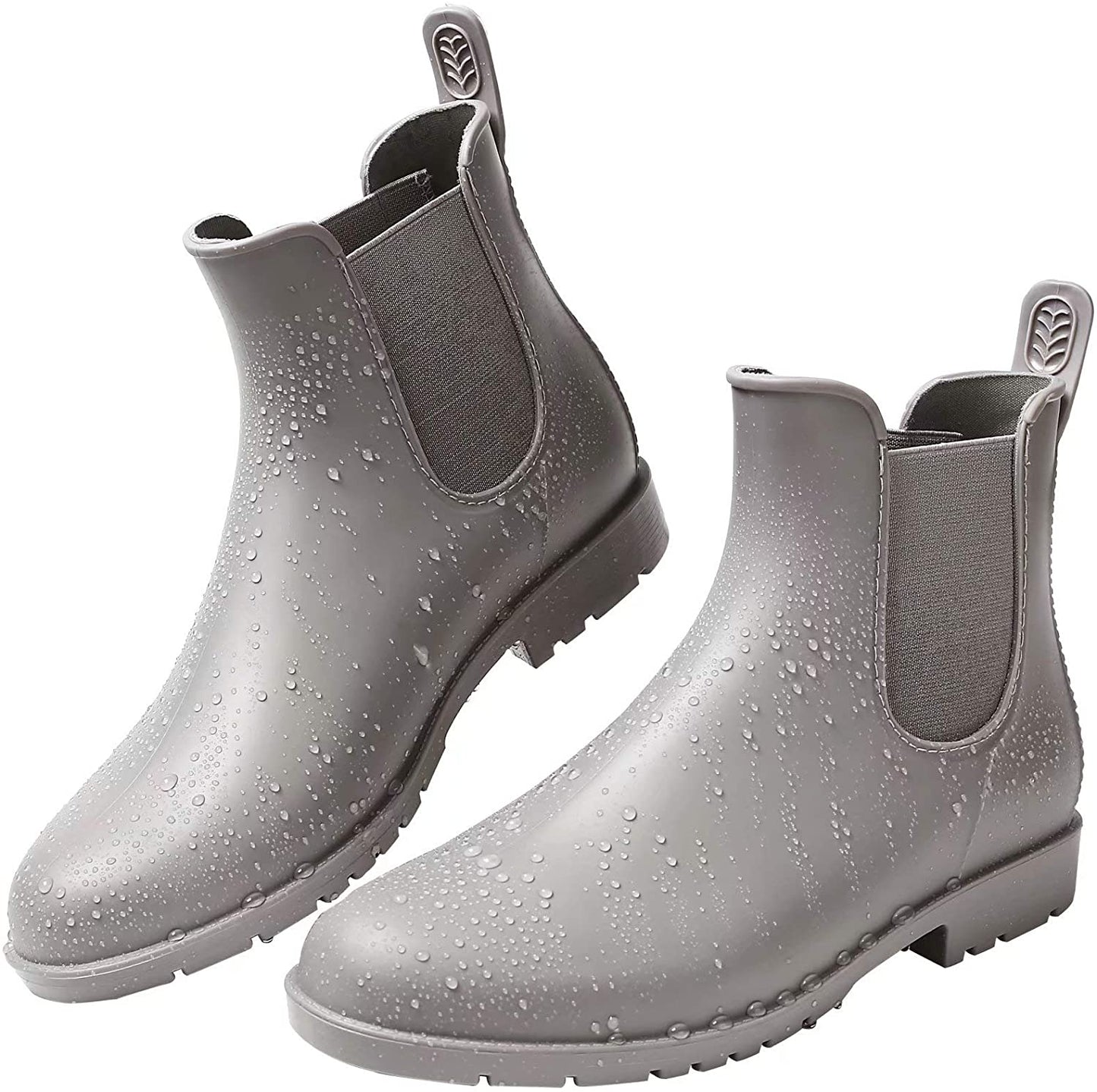 Yvmurain Women's Short Rain Boots Waterproof Anti Slip