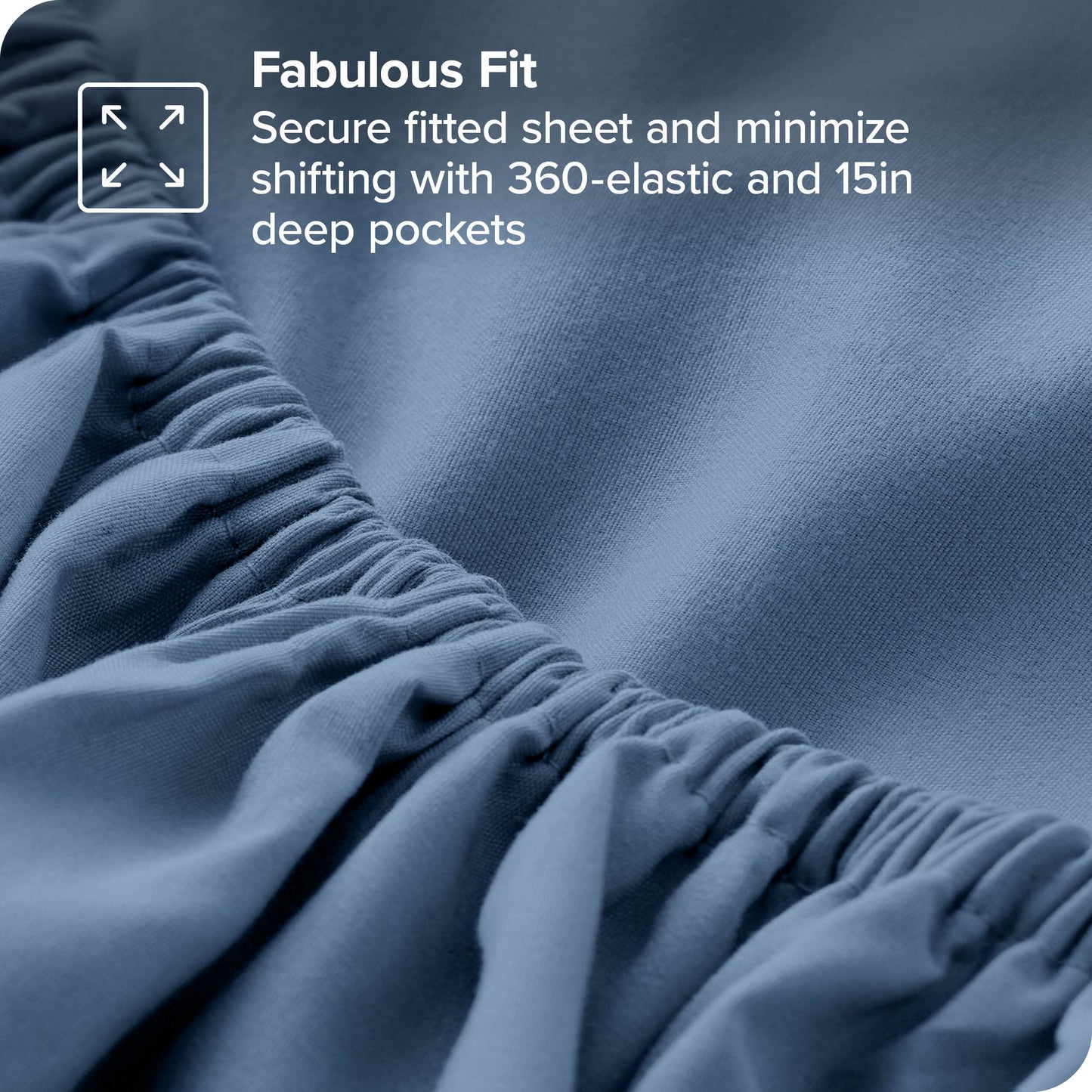 Bare Home Full Sheet Set - 1800 Ultra-Soft Microfiber Full Bed Sheets