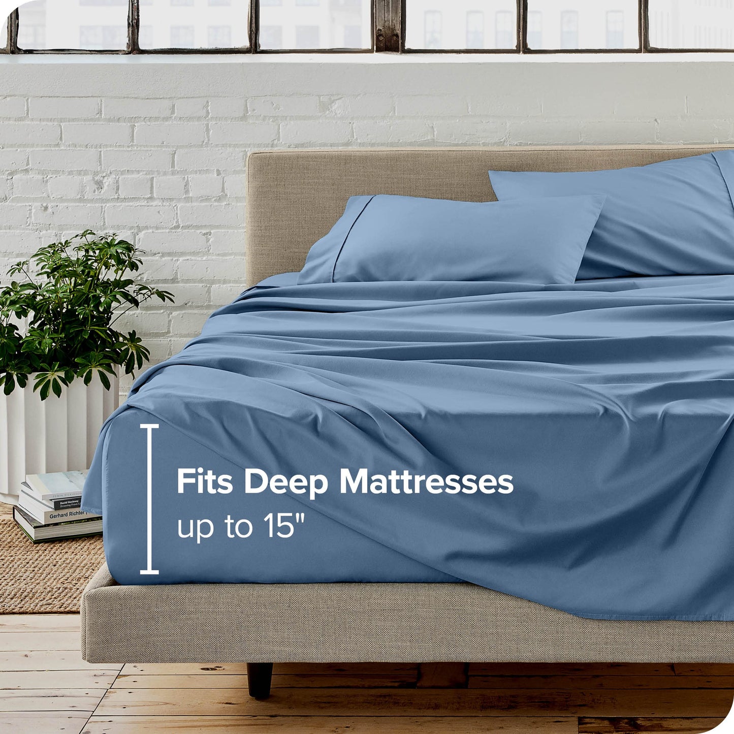 Bare Home Full Sheet Set - 1800 Ultra-Soft Microfiber Full Bed Sheets