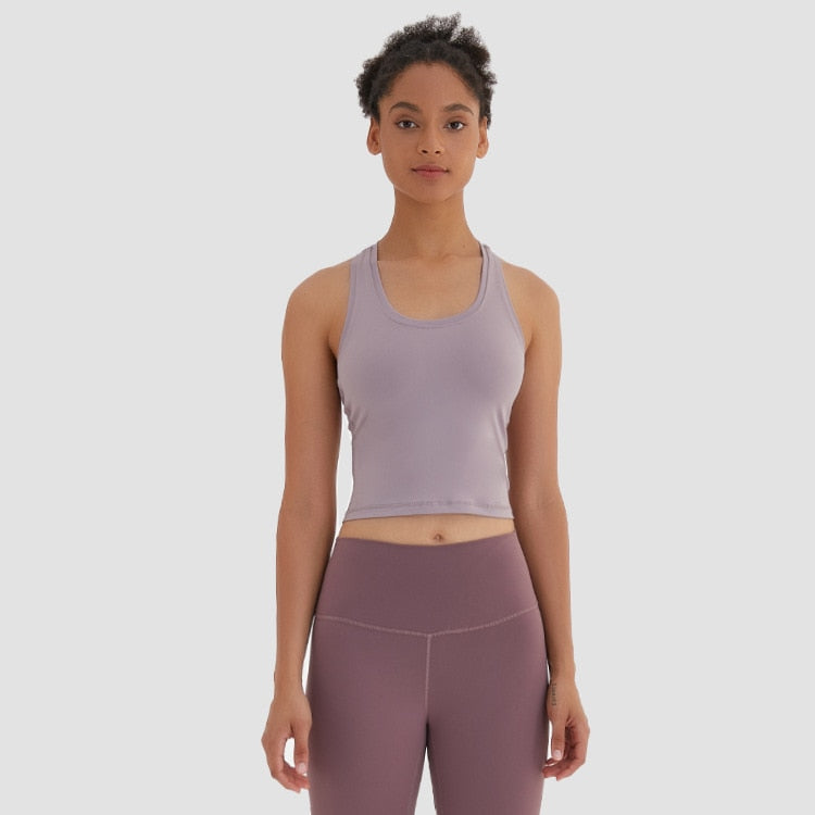 CretKoav Sports Vest Women's Running Fitness T Shirts