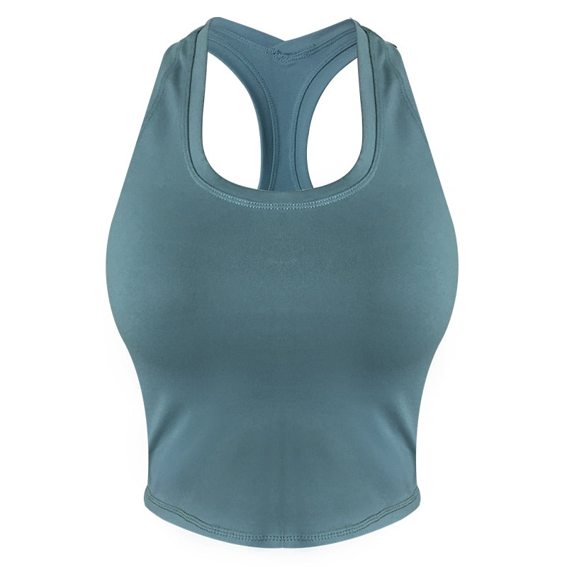 CretKoav Sports Vest Women's Running Fitness T Shirts