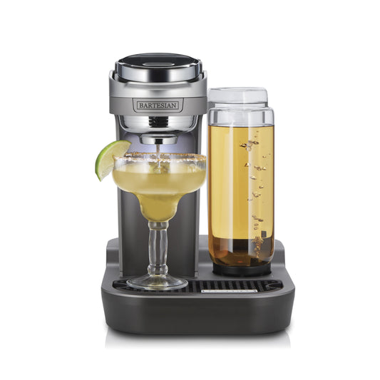 Bartesian Duet Premium Cocktail Machine for the Home Bar, 2 Glass Spirit Bottles
