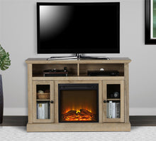 Ameriwood Home Chicago Electric Fireplace TV Console for TVs up to a 55", Natural