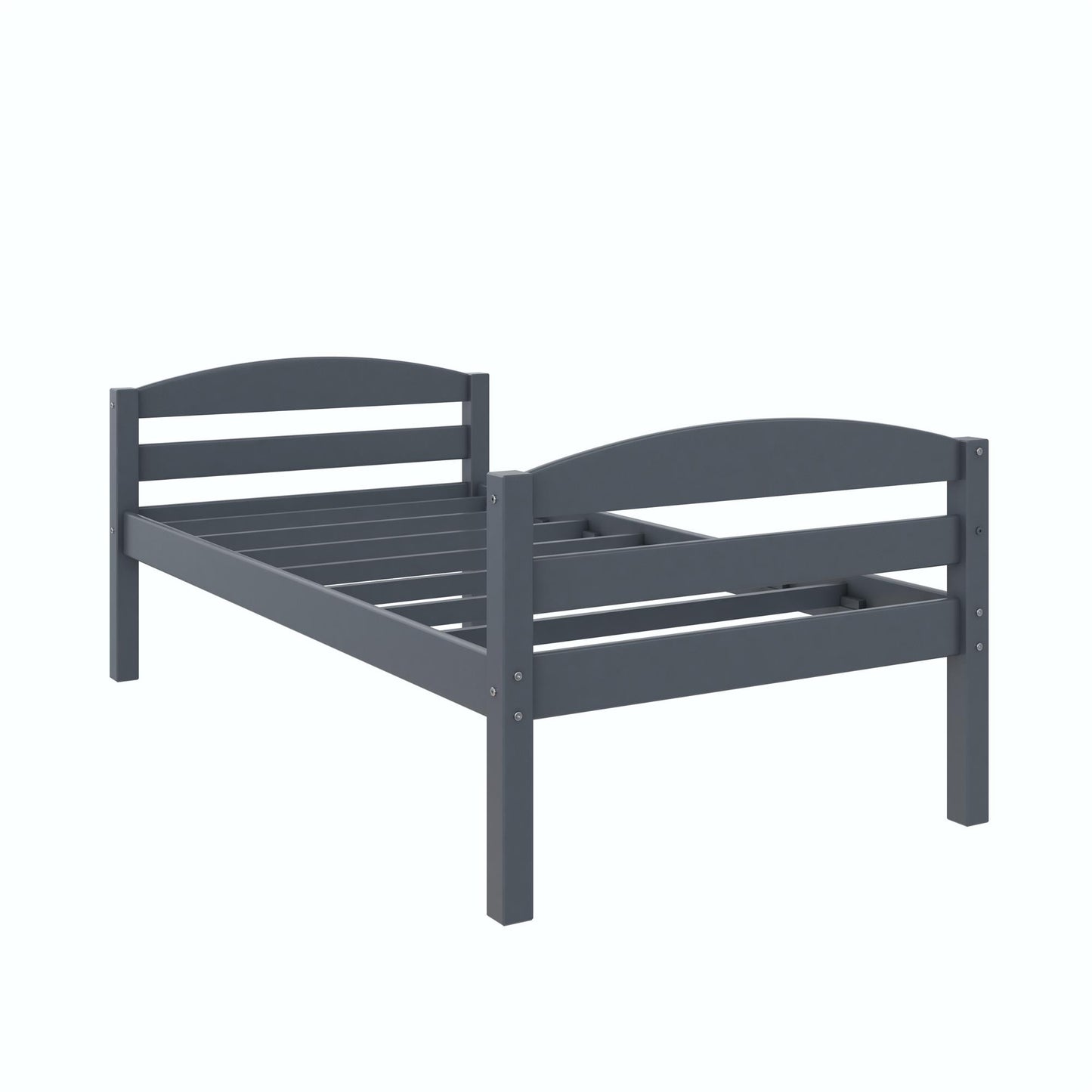 Better Homes & Gardens Leighton Wood Twin-Over-Twin Bunk Bed, Mocha